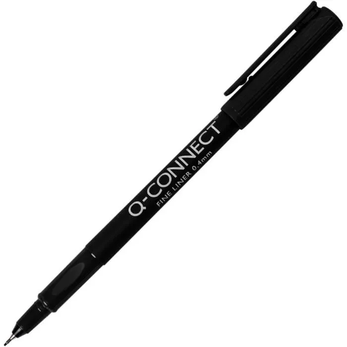Liner Q-Connect - 0,4 mm, černý Top Prodej
