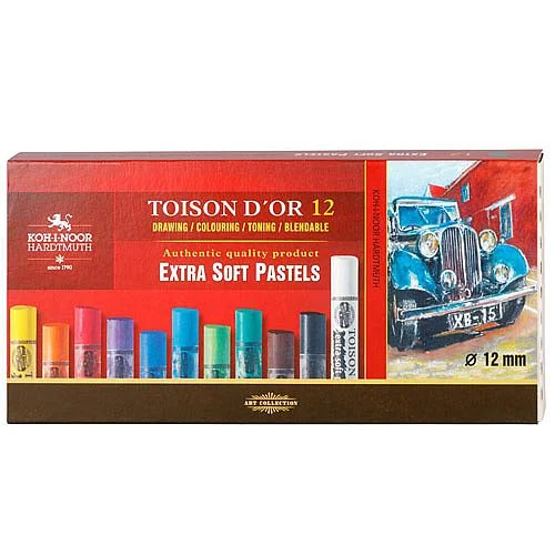 Souprava prašných kříd extra soft 8552/12, 12 ks Akce