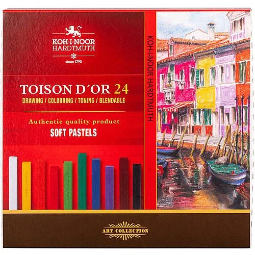 Must-Have Souprava prašných kříd extra soft 8554/24, 24 ks