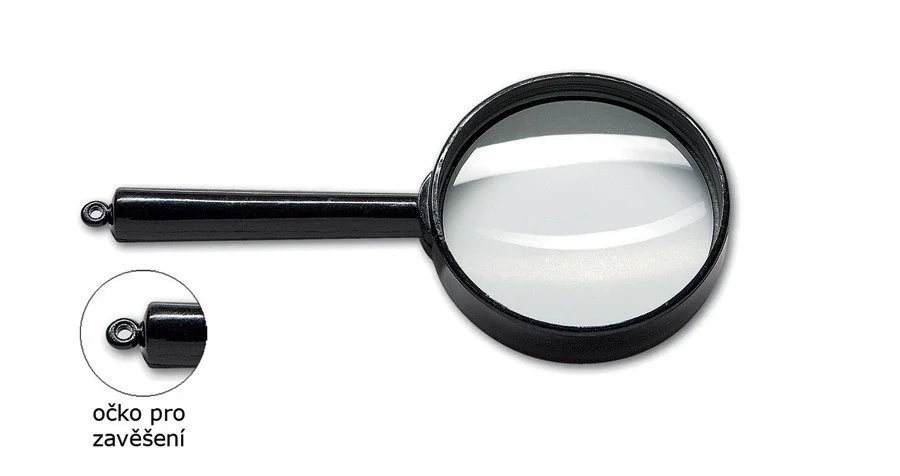 Autentický CONCORDE Lupa plast 40 mm - zvětšení 10×