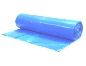 Pytel na odpad LDPE 240 l - 100x120 cm, 80 my, modrý, 5 ks Ověřený