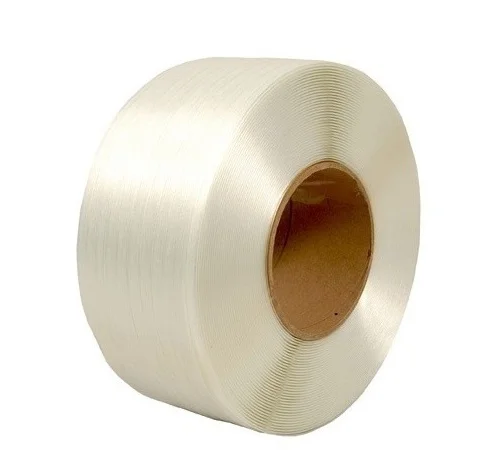 Pouze Dnes Vázací páska PES 16 mm - průměr dutinky 76 mm, 850 m, bílá - DOPRODEJ
