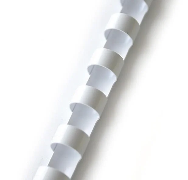 Časově Omezené Hřbet pro kroužkovou vazbu 14 mm bílý / 100 ks