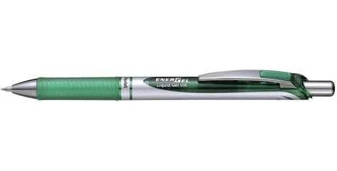 Akční Nabídka Gelová propiska - EnerGel mačkací zelený 0,7 mm PENTEL BL77-D