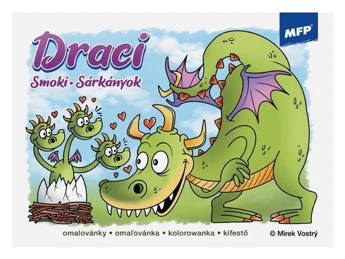 Omalovánky MFP Draci Značkový