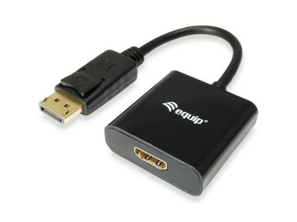 Adaptér, převodník DisplayPort na HDMI, EQUIP 133438 Vrácení Zdarma