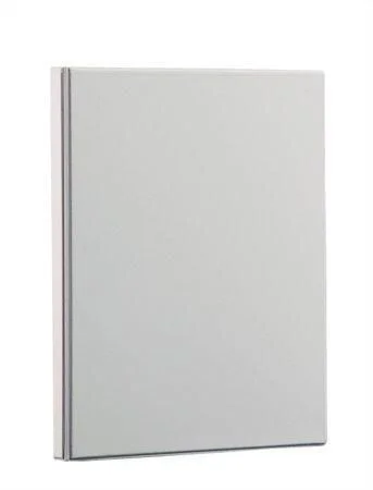 Pořadač čtyřkroužkový, bílý, přední průhledná kapsa, 70 mm, A4, PP/karton, PANTA PLAST Aktuální