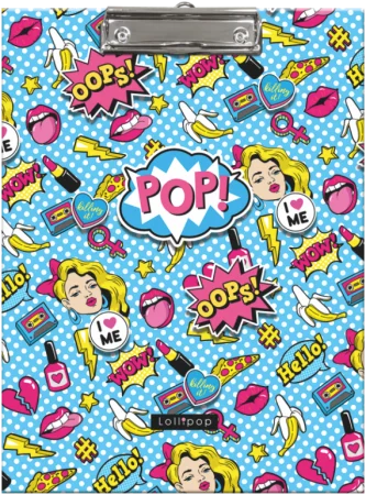 podložka A4 s klipem Lollipop POP 21855254 Top Prodej