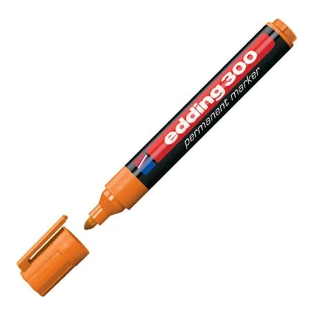 Permanentní popisovač Edding 300 oranžový Rychlé Dodání