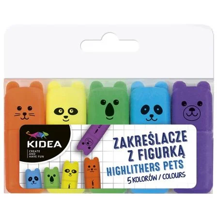 Finální Výprodej Zvýrazňovače MINI zvířátka 5 barev